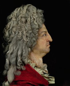 Louis XIV (1638-1715) 1706 (وسائط مختلطة) بواسطة أنطوان بنويست أو بينوا دو سيركل